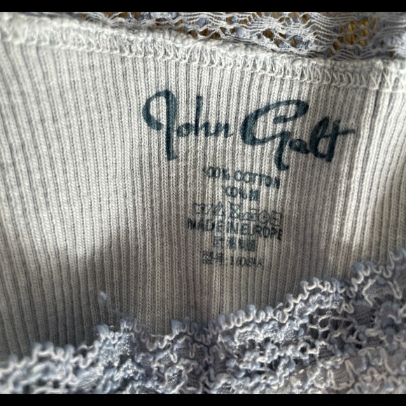 brandy mellvile blue tank top - Picture 3 of 3